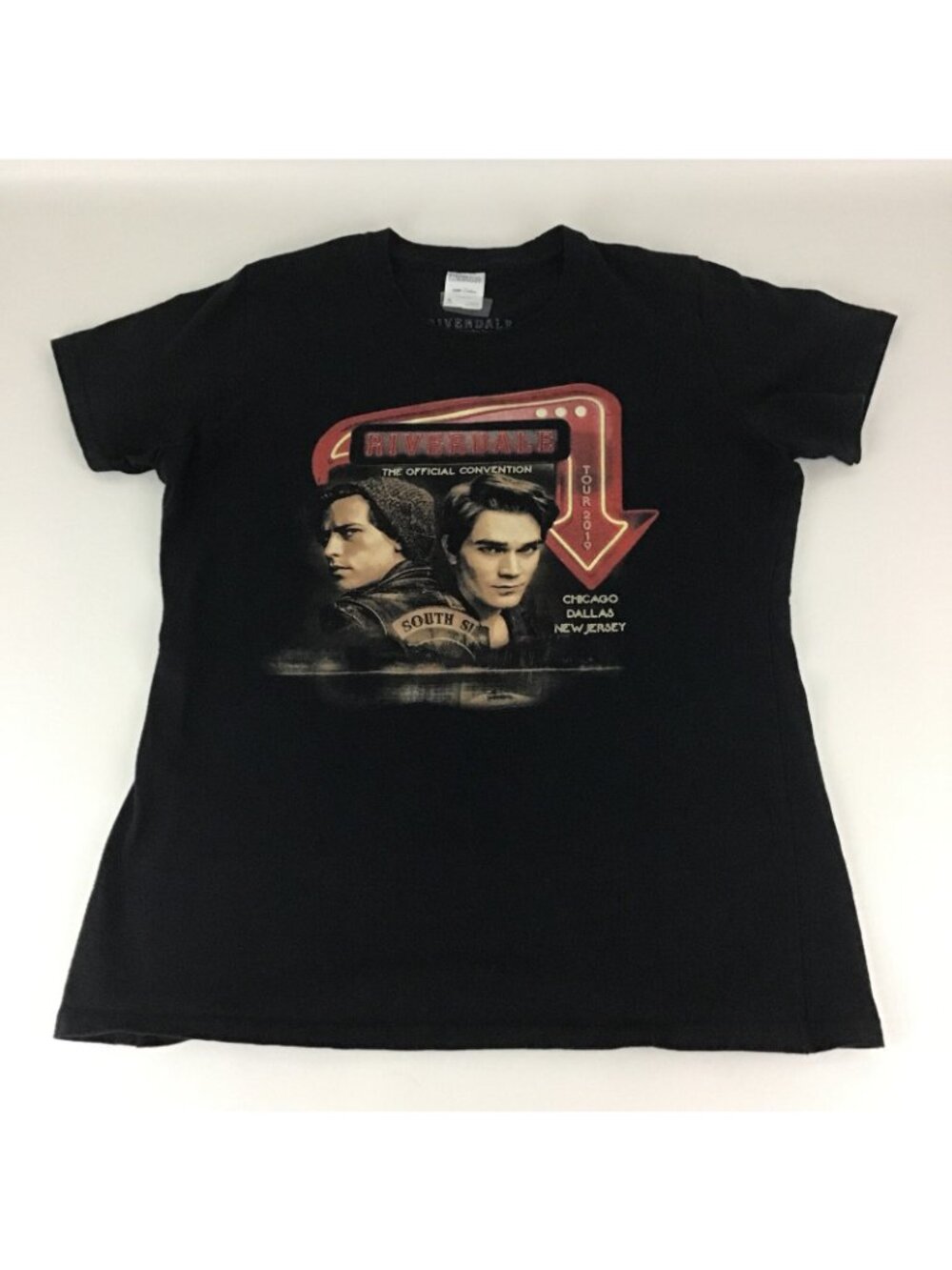Riverdale The Official Convention 2019 Women's Black T Shirt South Side Size S - Picture 4 of 6